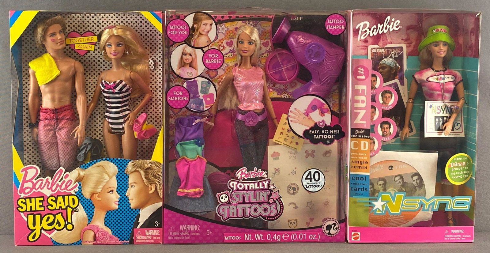 Group of 3 Barbie Fashion Doll Sets (1 of 3)