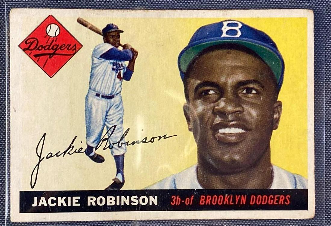 1955 Topps Jackie Robinson #50 (1 of 2)