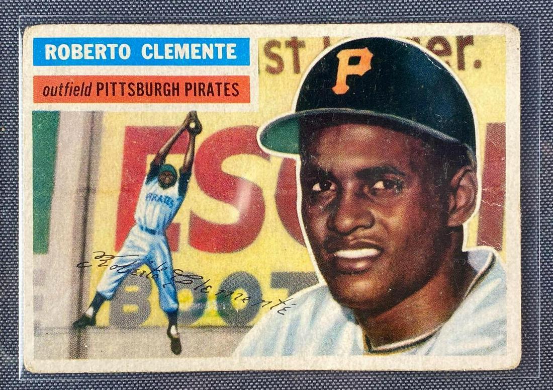1956 Topps Roberto Clemente #33 (1 of 2)