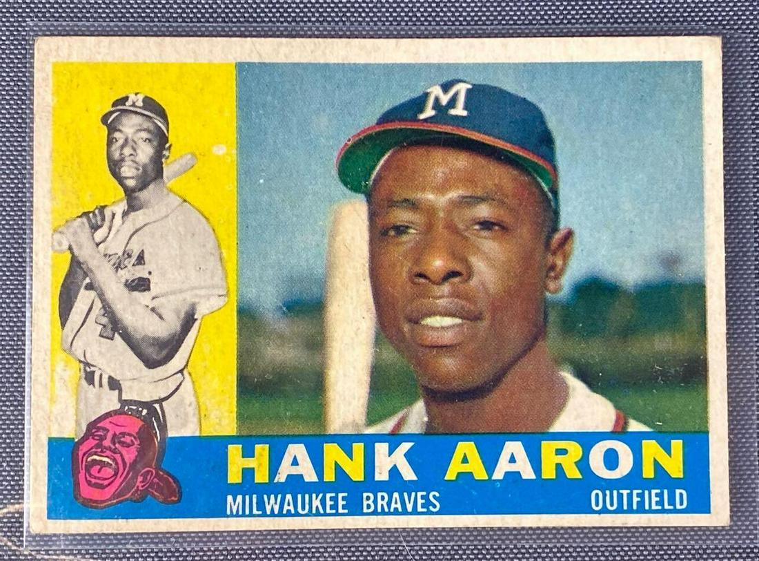 1960 Topps Hank Aaron #300 (1 of 2)