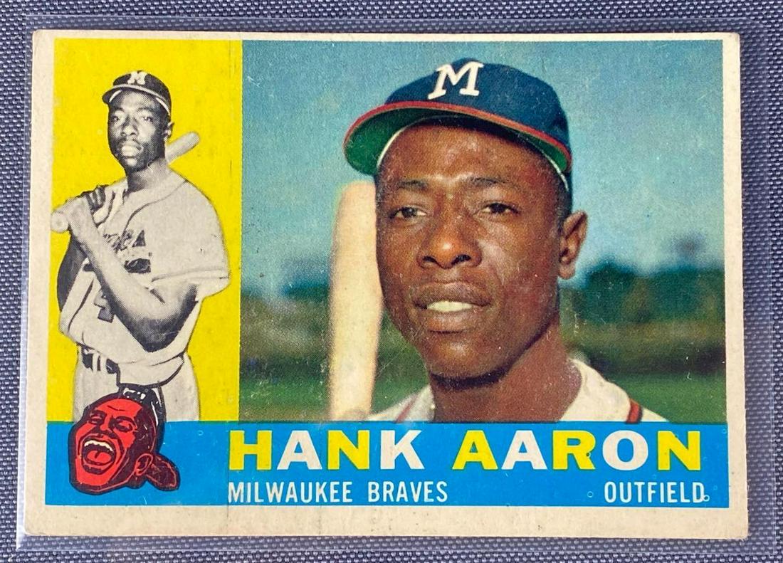 1960 Topps Hank Aaron #300 (1 of 2)