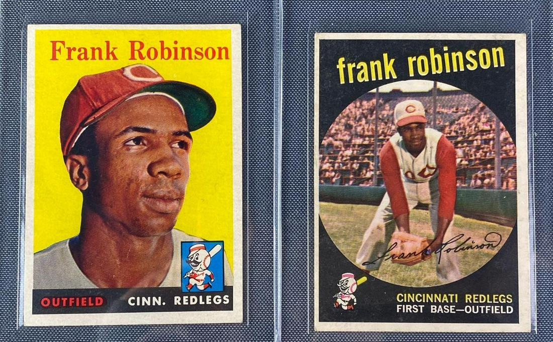 Group of 2 Topps Frank Robinson Baseball Cards (1 of 5)