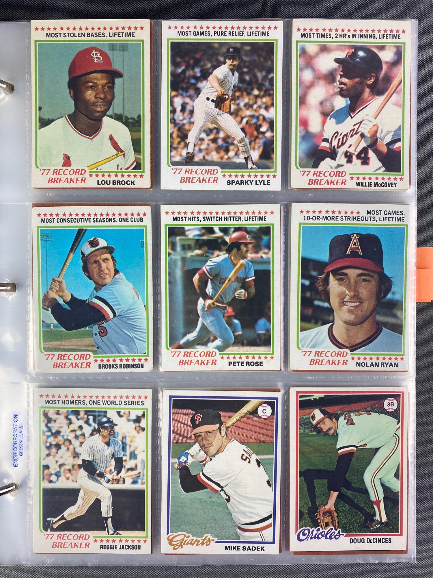 1978 Topps Baseball Complete Set (1 of 8)