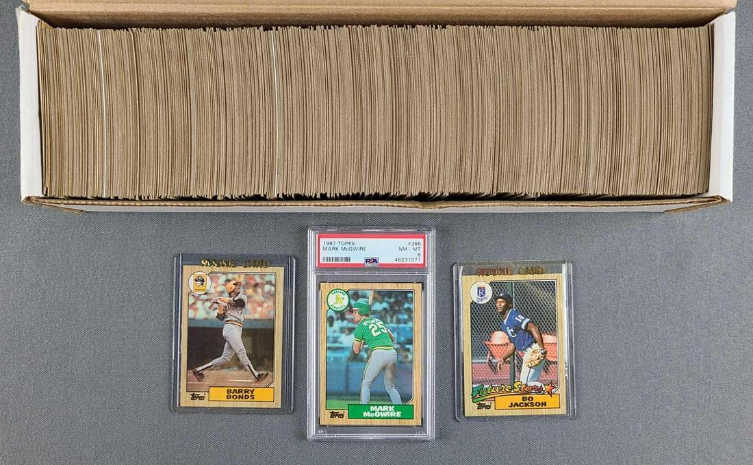 1987 Topps Baseball complete set (1 of 3)