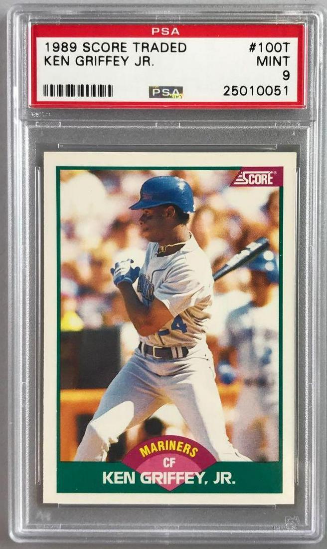 1989 Score Traded Ken Griffey Jr. PSA 9 (1 of 2)