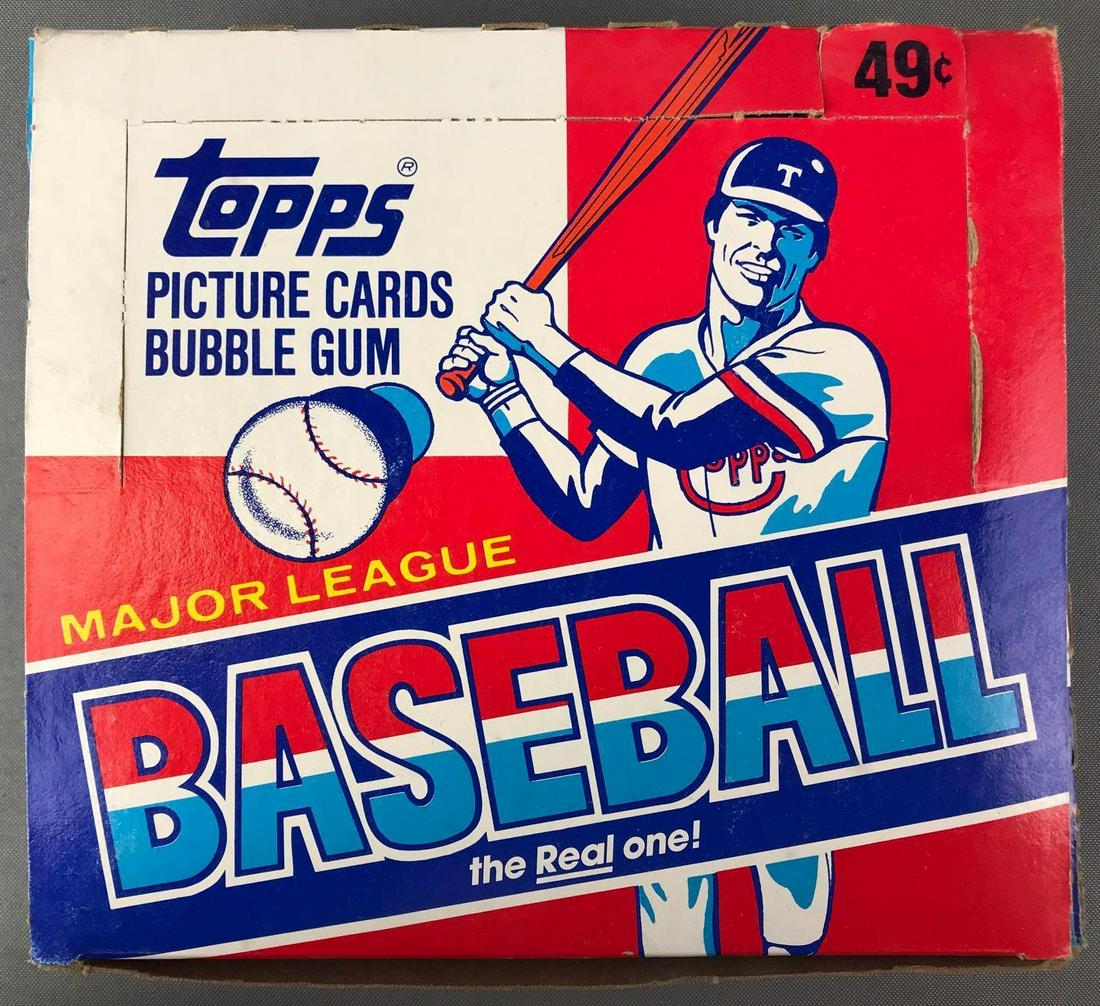 1982 Topps Baseball Cello Box (1 of 7)