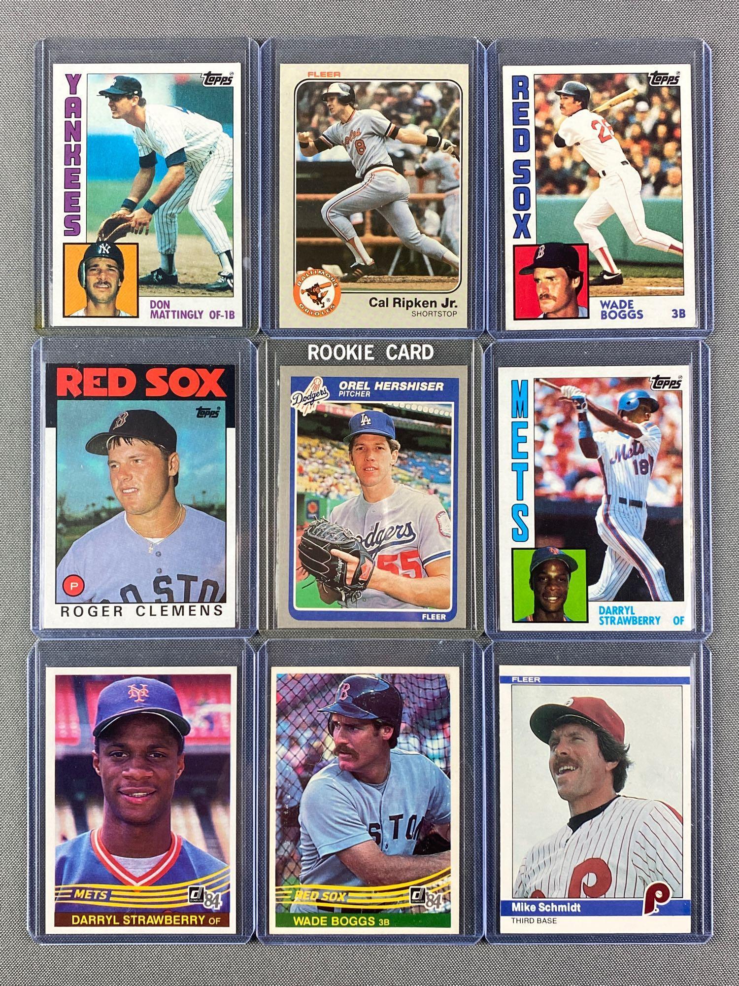 Group of 14 1980s Baseball Cards (1 of 4)