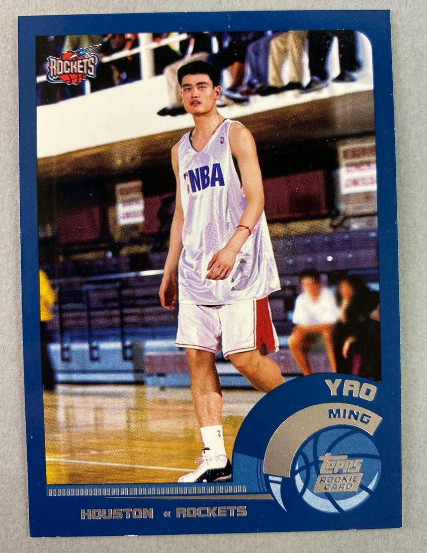 2002 Topps Yao Ming #185 Card (1 of 2)