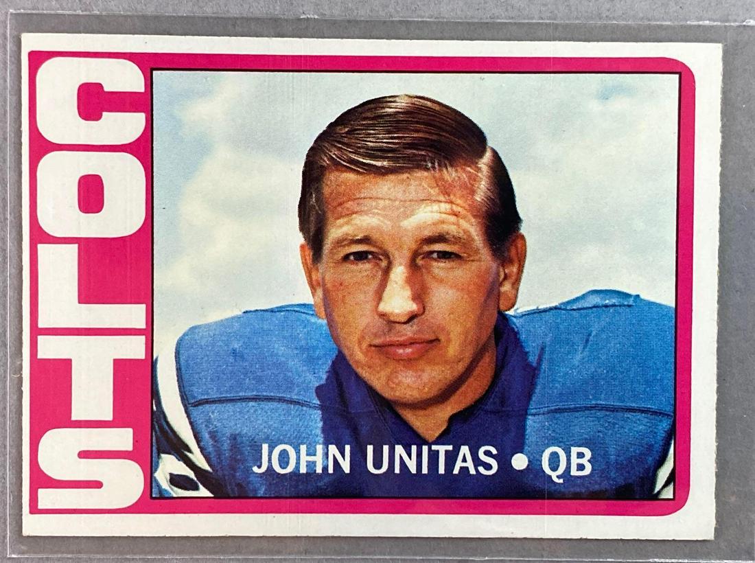 1972 Topps Johnny Unitas #165 (1 of 2)