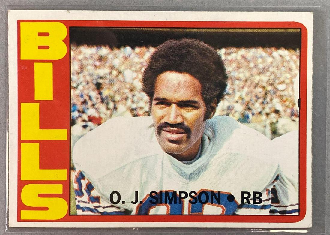 1972 Topps OJ Simpson #160 (1 of 2)