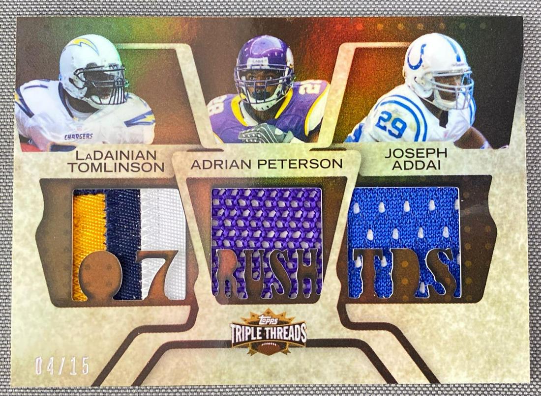 2008 Topps Triple Threads Relic Combo Gold (1 of 2)