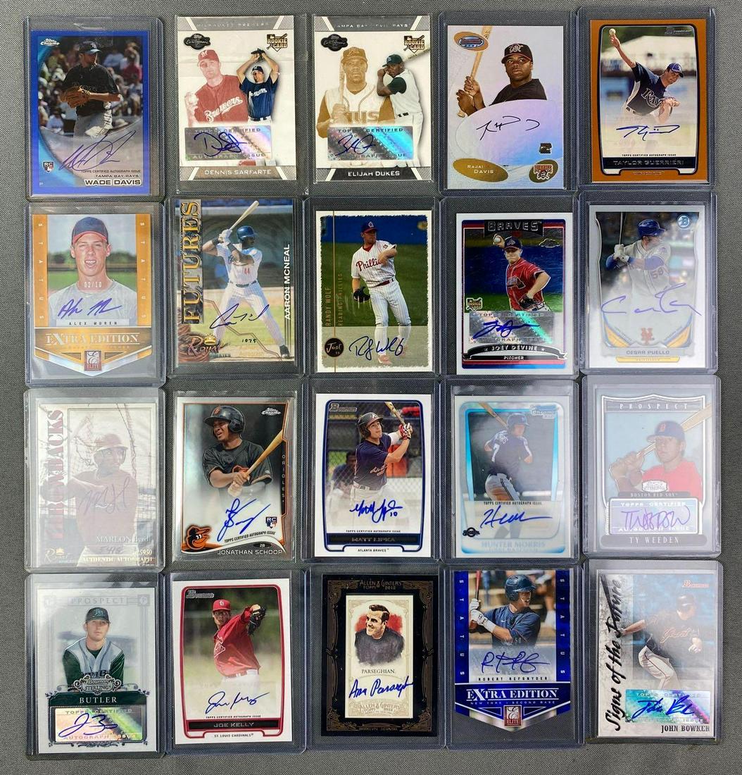Group of 53 Signed Autograph Insert Cards (1 of 11)