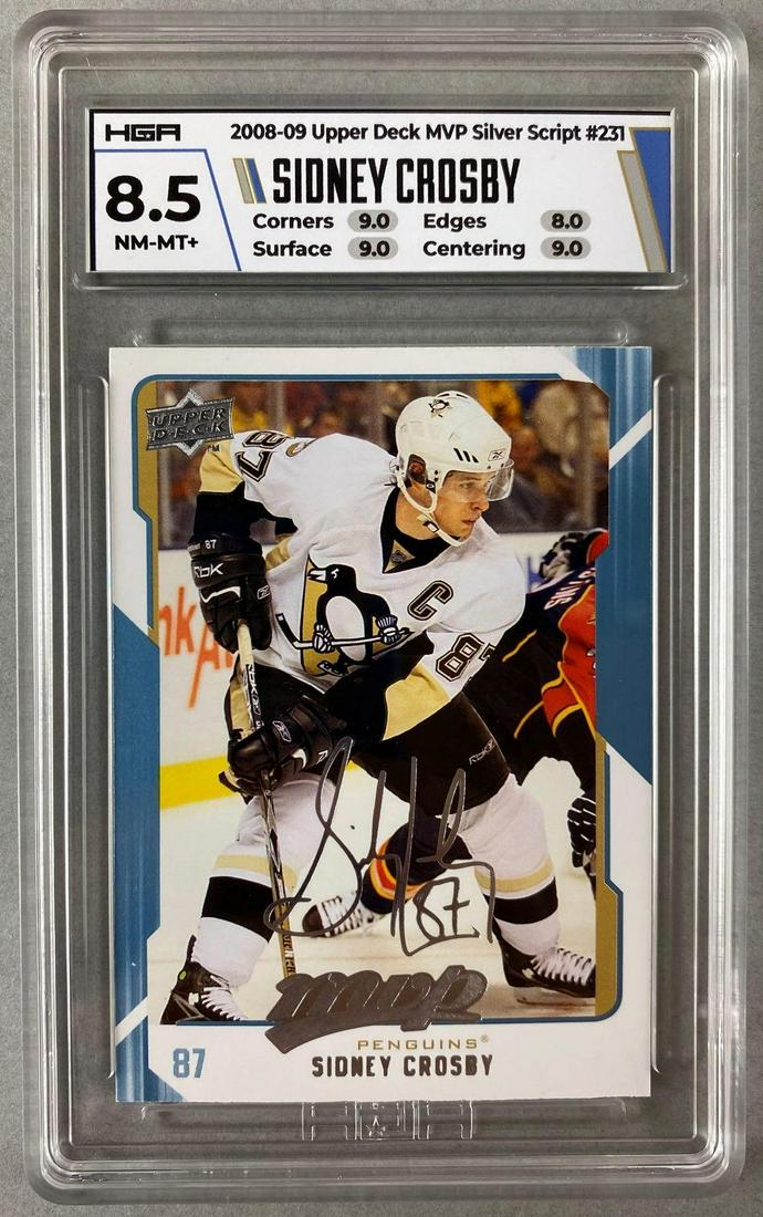 2008-9 Upper Deck MVP Silver Script Sidney Crosby #231 (1 of 2)