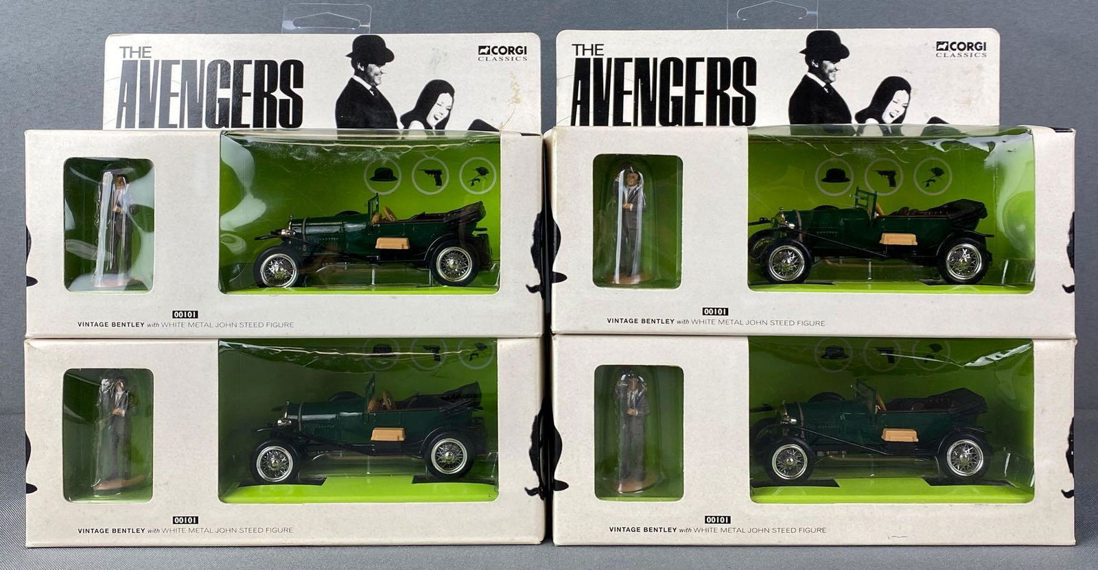 Group of 4 Corgi The Avengers Die-Cast Vehicles (1 of 5)