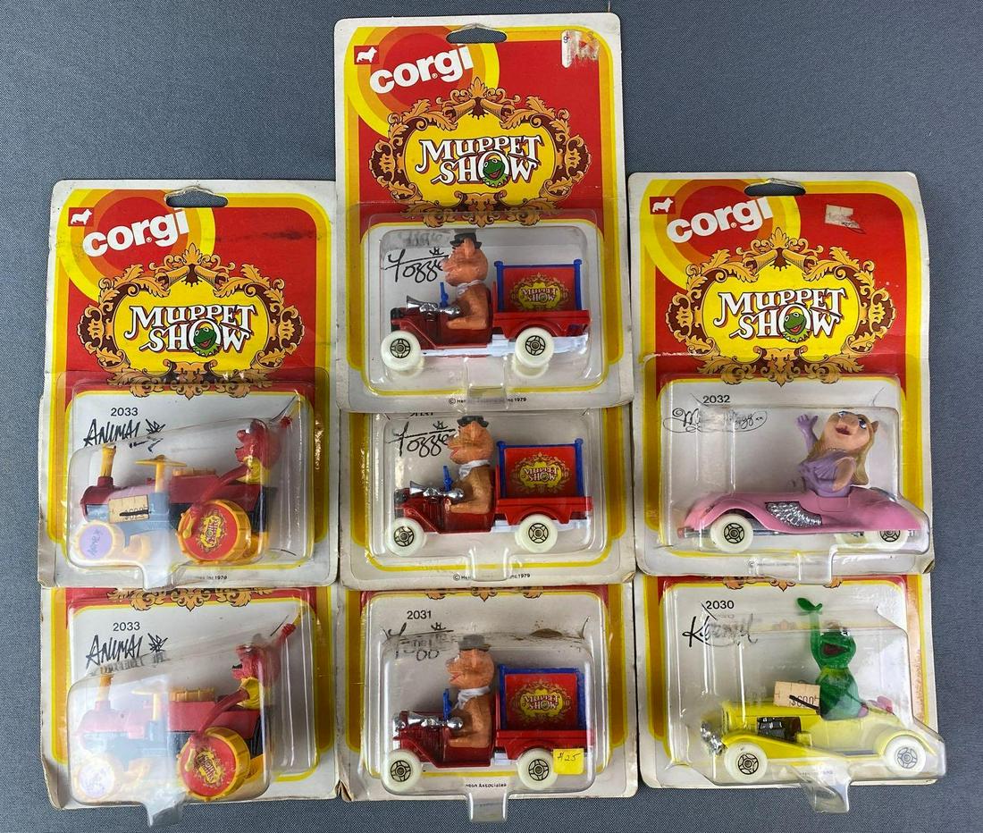 Group of 7 Corgi Muppet Show Die-Cast Vehicles (1 of 5)