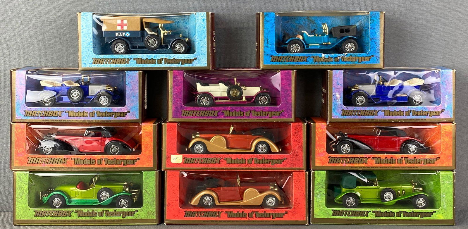 Group of 11 Matchbox Models of Yesteryear Vehicles (1 of 7)