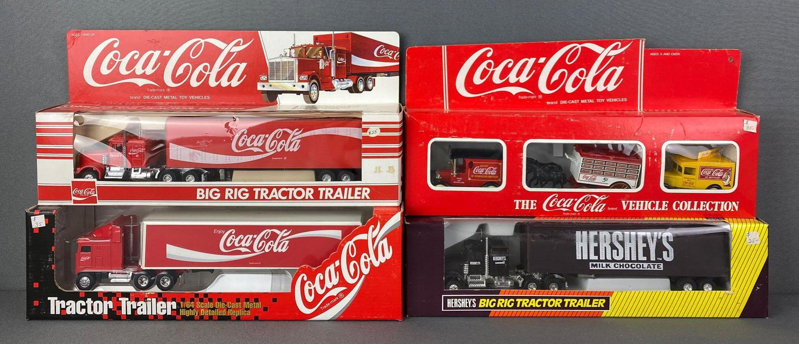 Group of 4 Coca Cola and Hersheys Vehicles (1 of 9)