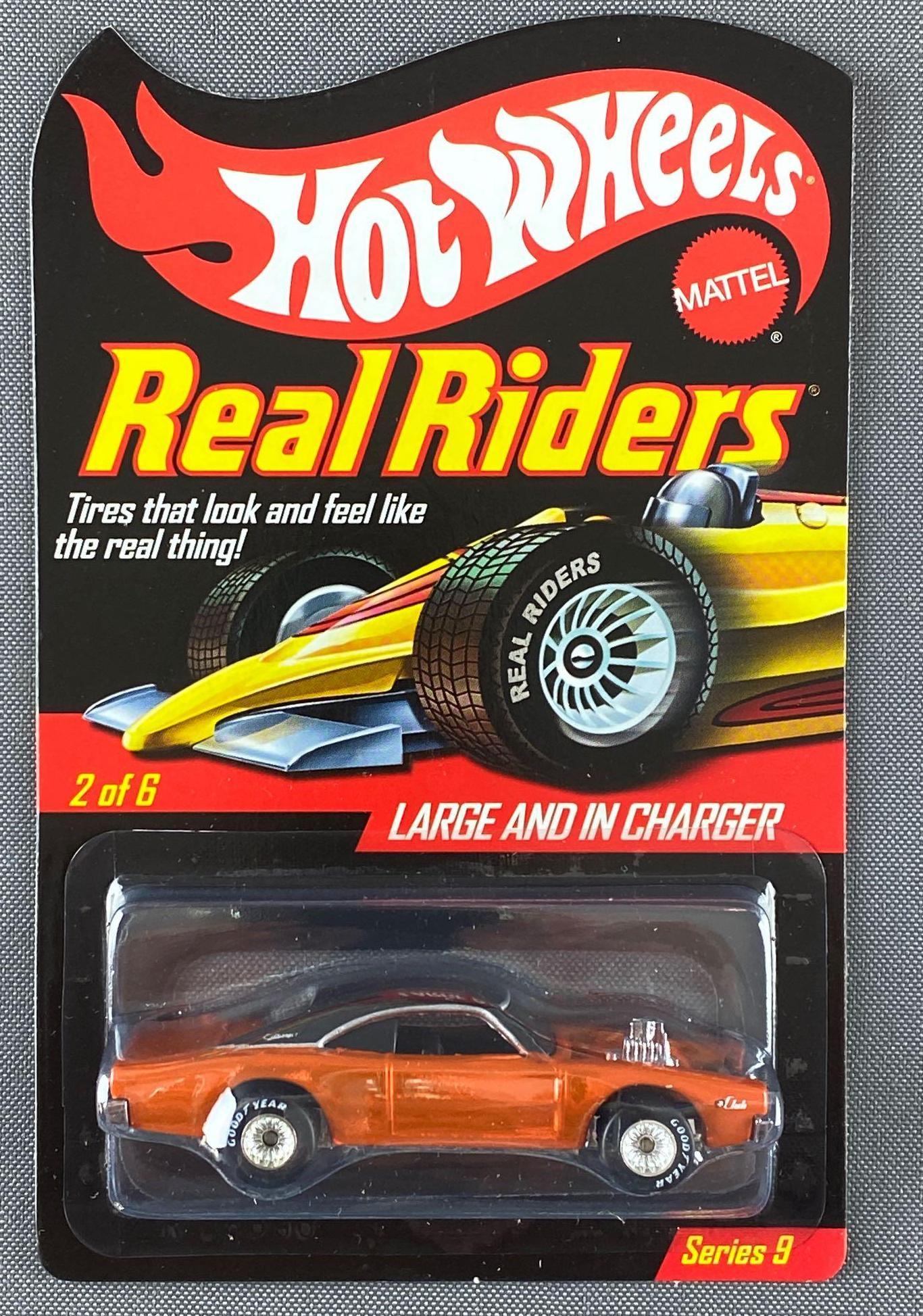 Hot Wheels Real Riders Large And In Charger (1 of 4)