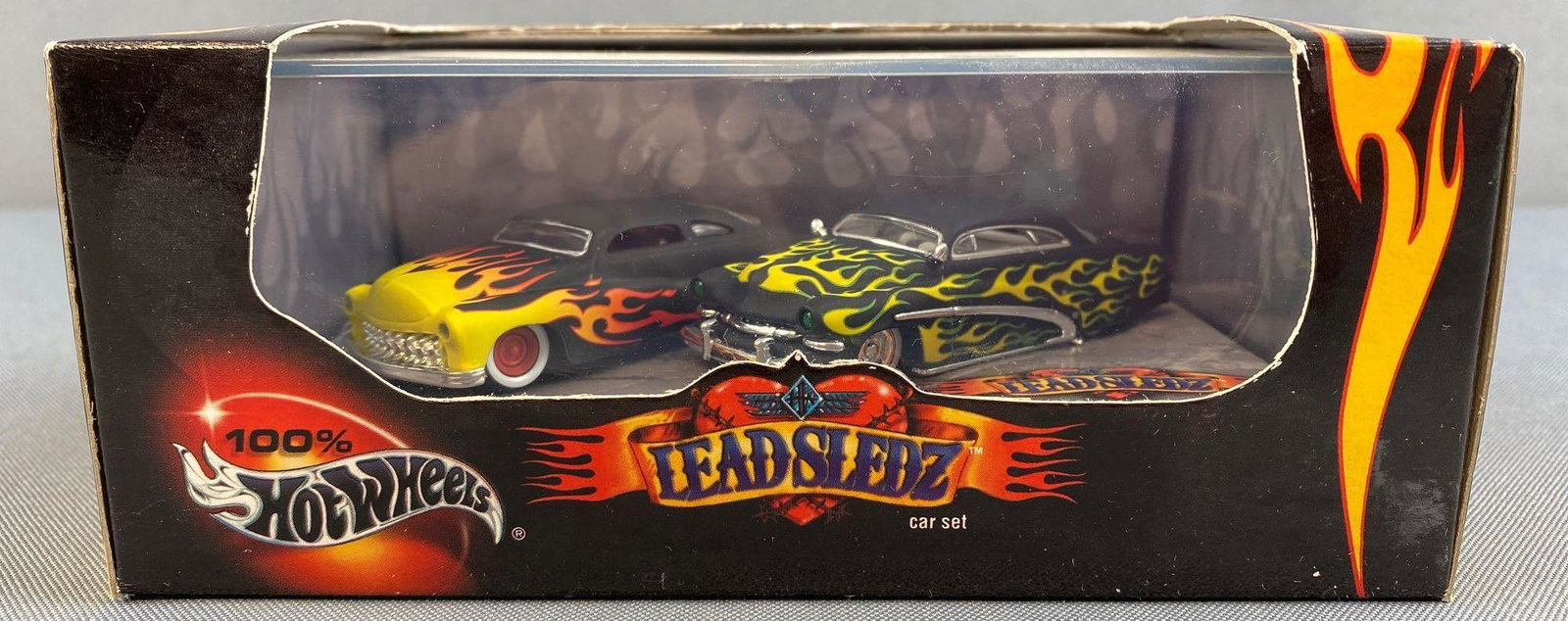 Hot Wheels LeadSledz Die Cast Vehicles: Hot Rod Series. New in Box. 2000.