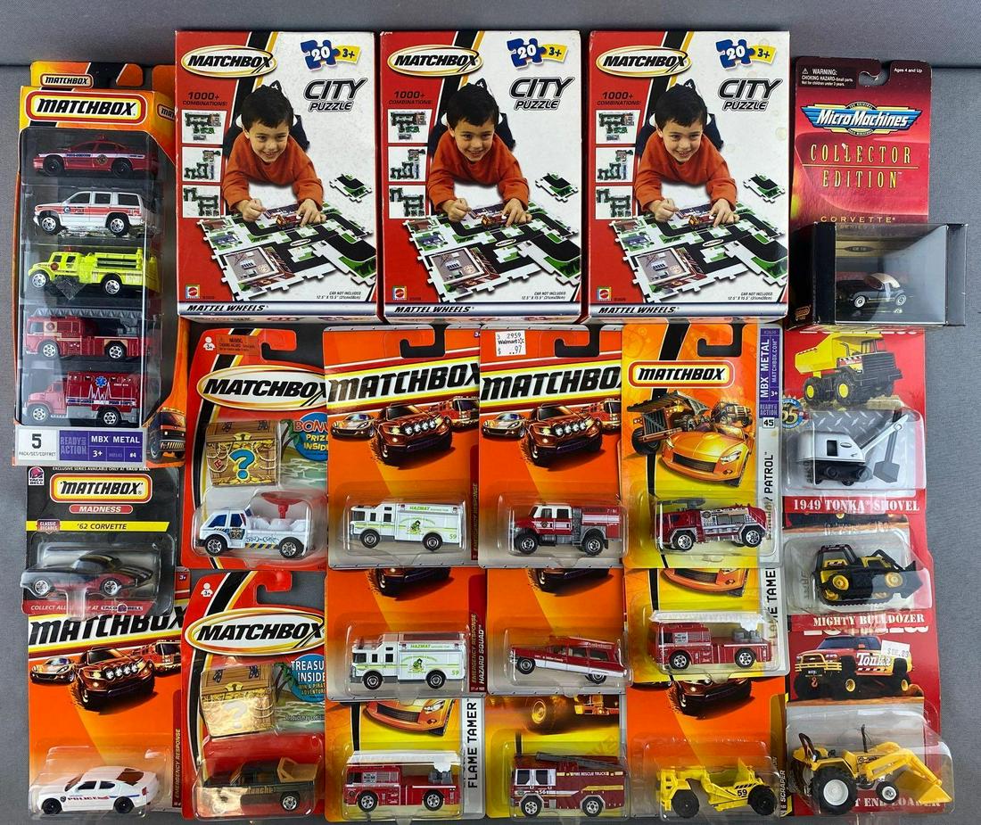 21 piece group of assorted die-cast vehicles and more (1 of 3)