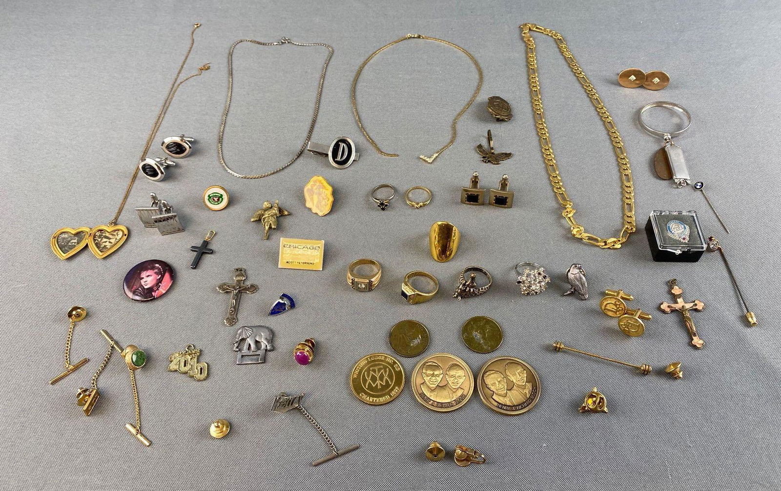 Group of Approximately 50 Jewelry Pieces (1 of 8)