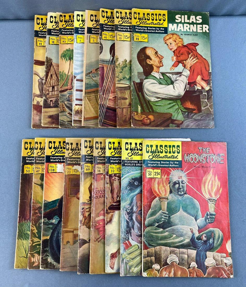Group of 17 Classics Illustrated Comic Books (1 of 5)