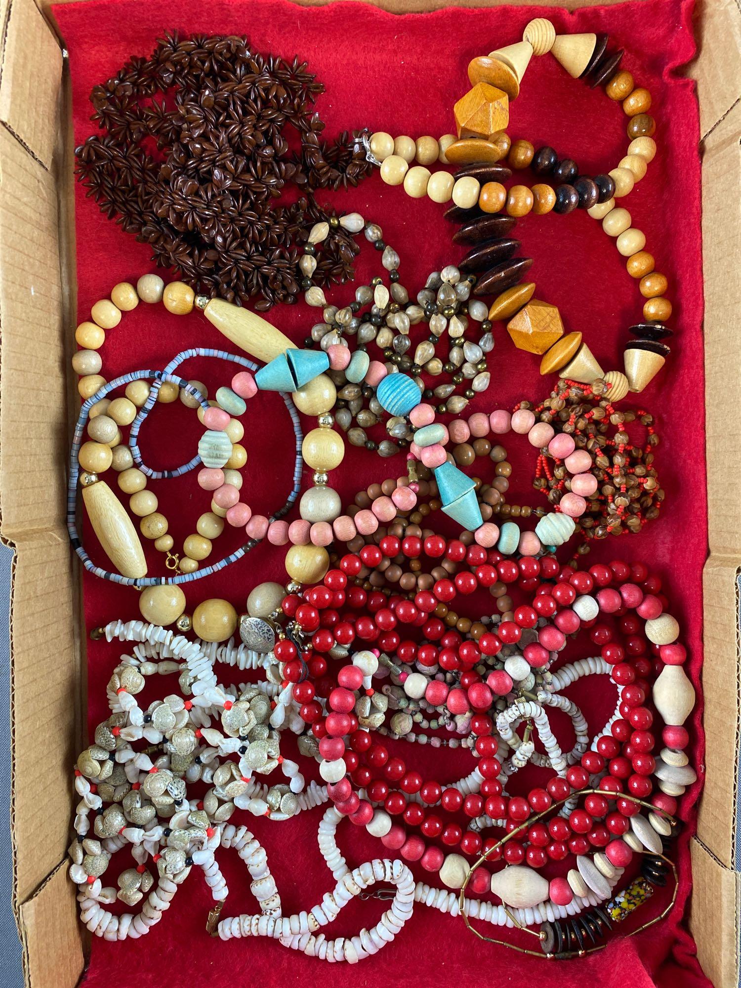 Group of assorted Beaded Necklaces (1 of 3)