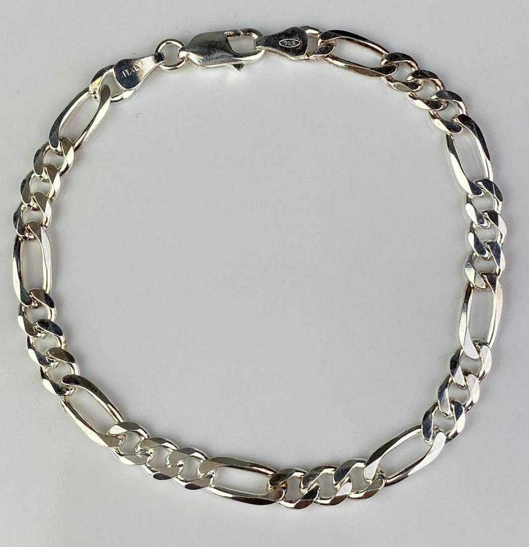 Sterling Silver Link Chain Bracelet (1 of 4)
