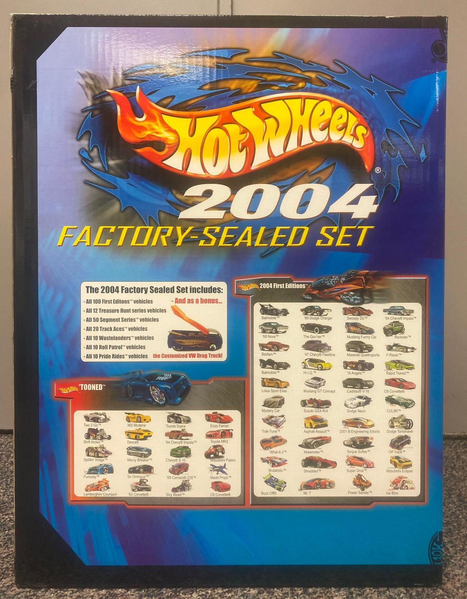 Hot Wheels 2004 Factory-Sealed Set (1 of 10)
