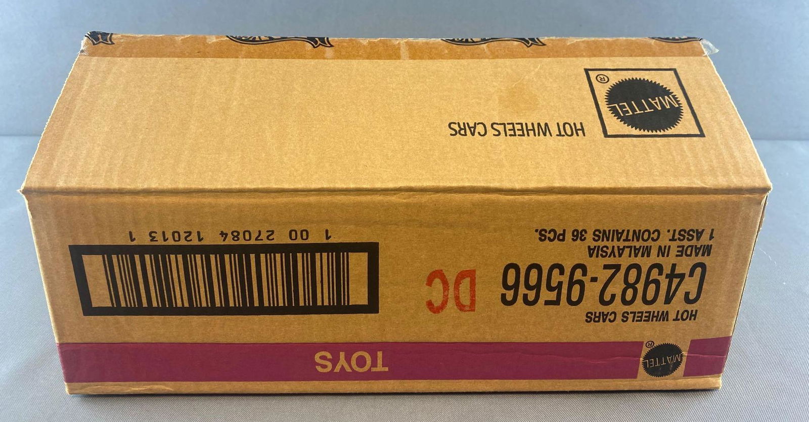 Full shipping box of assorted Hot Wheels die-cast (1 of 4)