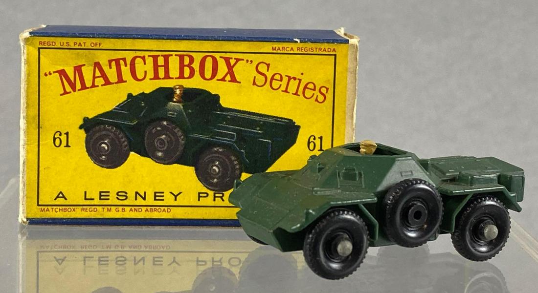Matchbox No. 61 Army Ferret Scout Car
