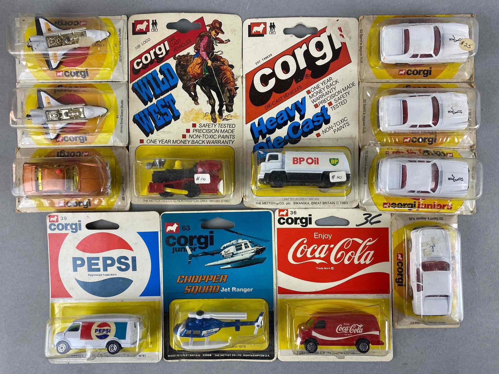 Group of 12 assorted Corgi die-cast vehicles (1 of 5)