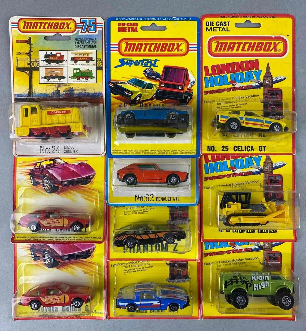 Group of 10 assorted Matchbox die-cast vehicles (1 of 3)