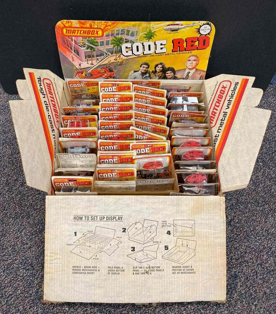 Matchbox Code Red die-cast vehicles in cardboard (1 of 7)