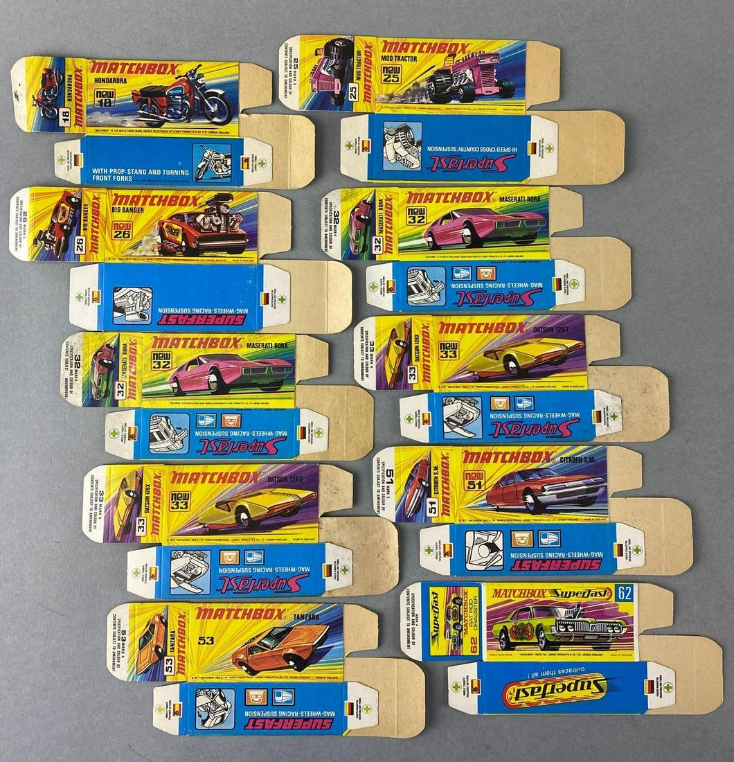 Group of 10 Matchbox I Type Boxes-EMPTY (1 of 3)