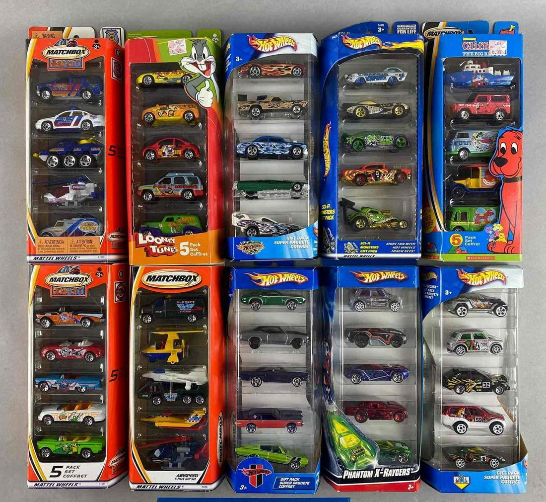 Group of 10 assorted Matchbox 5-piece gift sets (1 of 5)