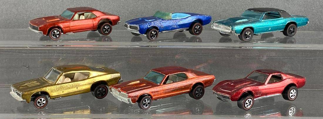 Group of 6 Hot Wheels Redlines Custom Series (1 of 7)