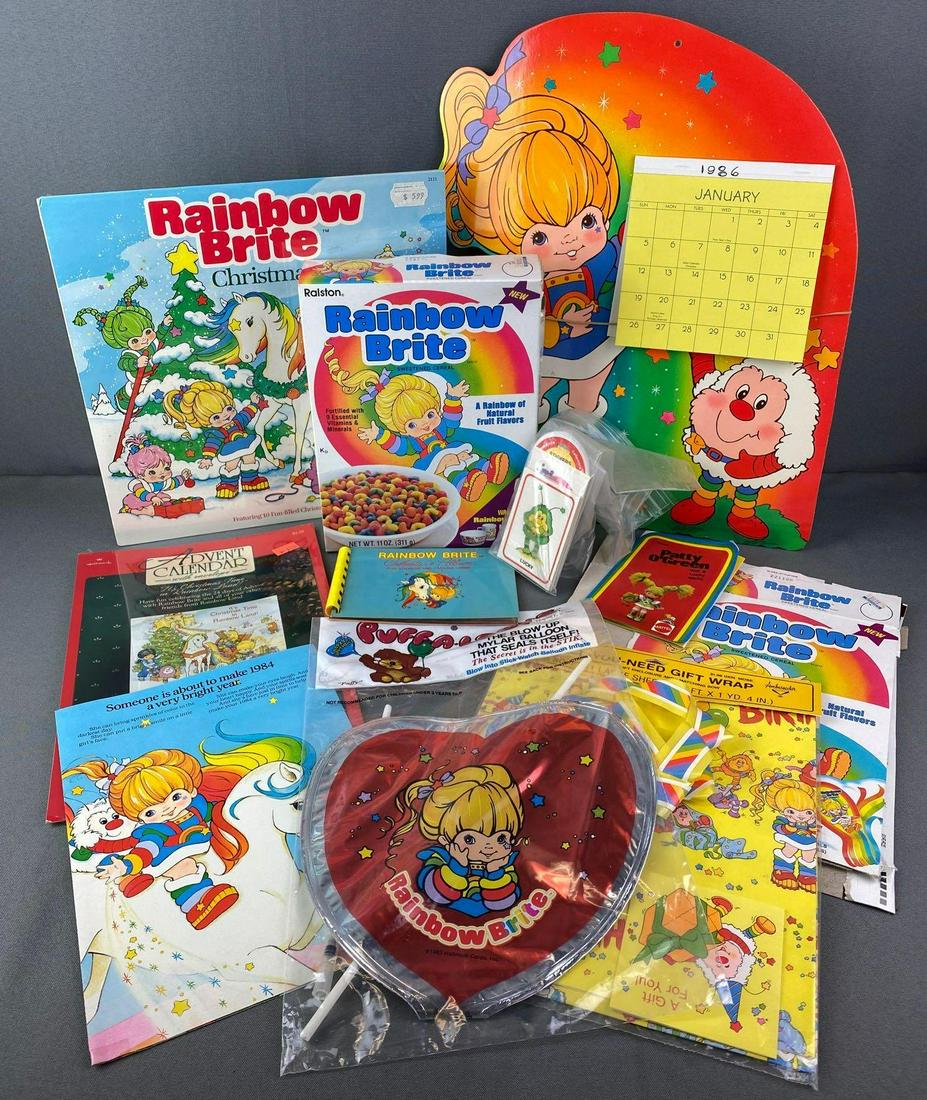 Group of Rainbow Brite Merchandise (1 of 4)