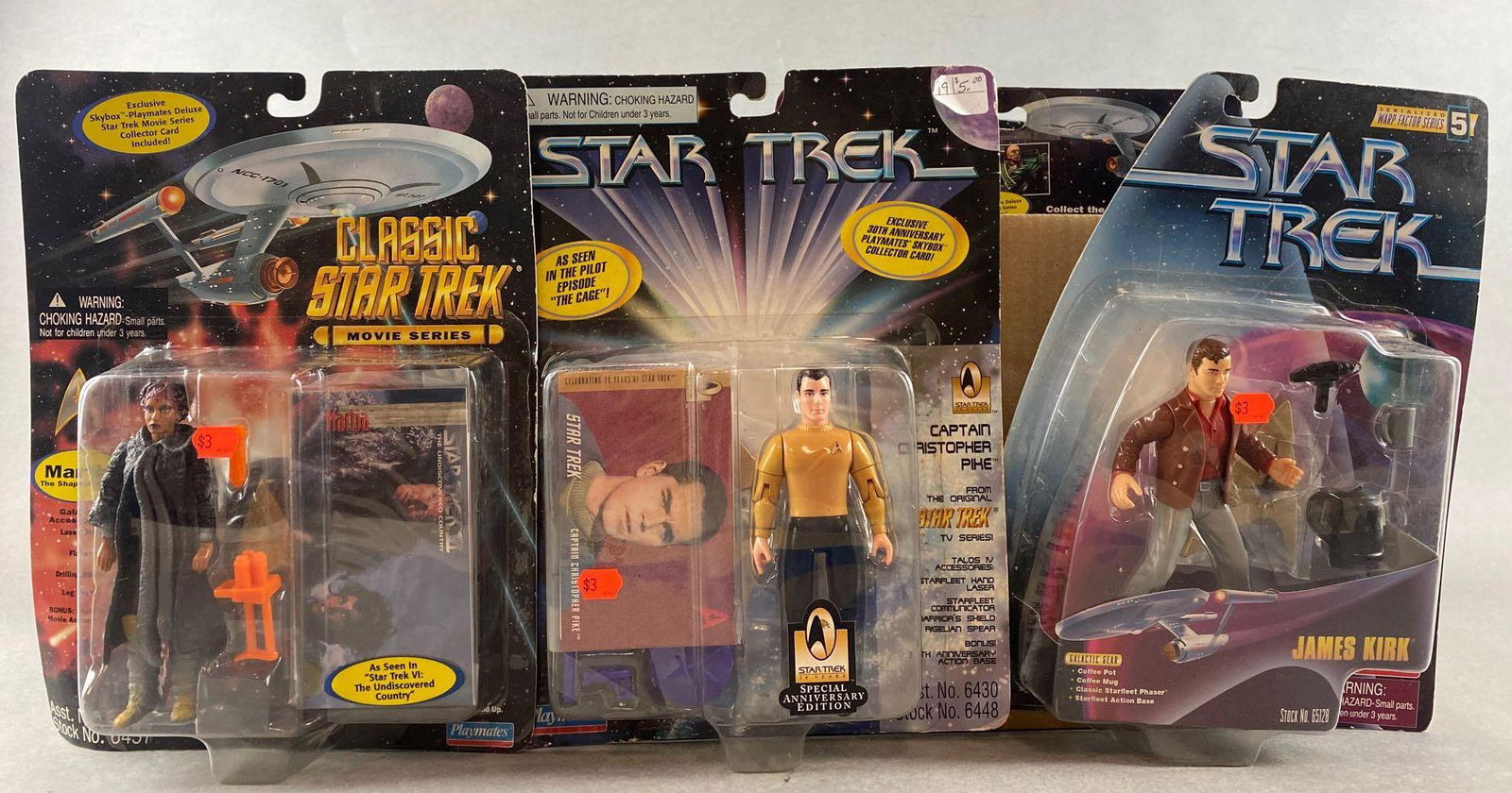 Group of assorted Playmates Star Trek Action Figures (1 of 4)