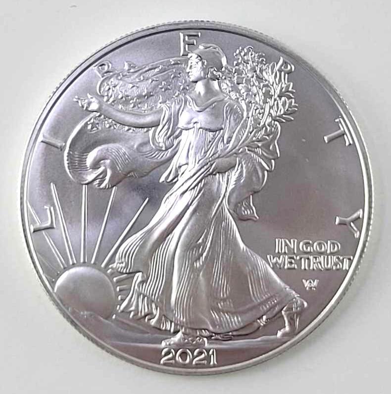 2021 W Ty.2 American Silver Eagle 1oz. (1 of 2)