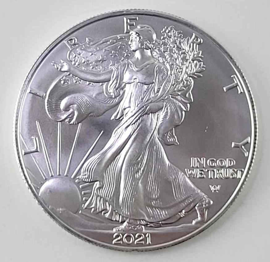 2021 W Ty.2 American Silver Eagle 1oz. (1 of 2)