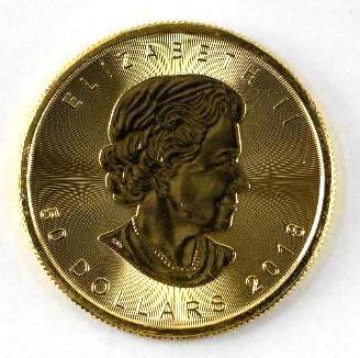 2018 $50 Canada Maple Leaf 1oz. .9999 Fine Gold (1 of 2)