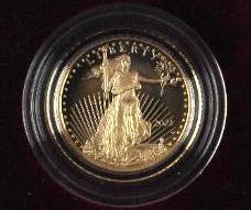 2021 W $5 American Gold Eagle 1/10thoz. Proof (1 of 3)
