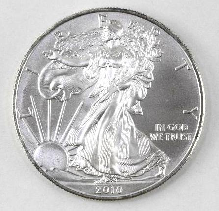2010 American Silver Eagle 1oz. (1 of 2)