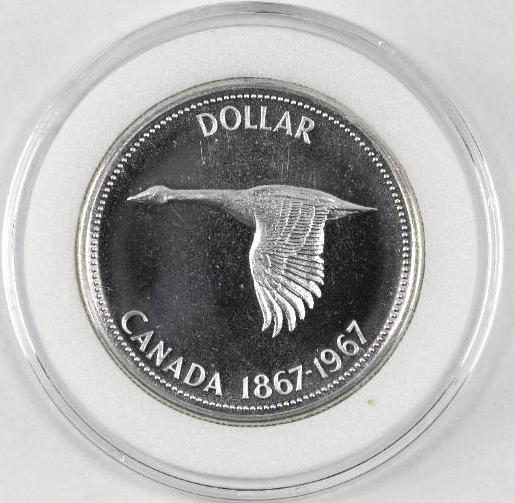 1967 Canada Silver Dollar (1 of 2)