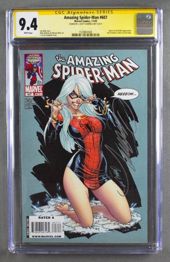 Signed CGC Graded Marvel Comics Amazing Spider-Man No. (1 of 8)