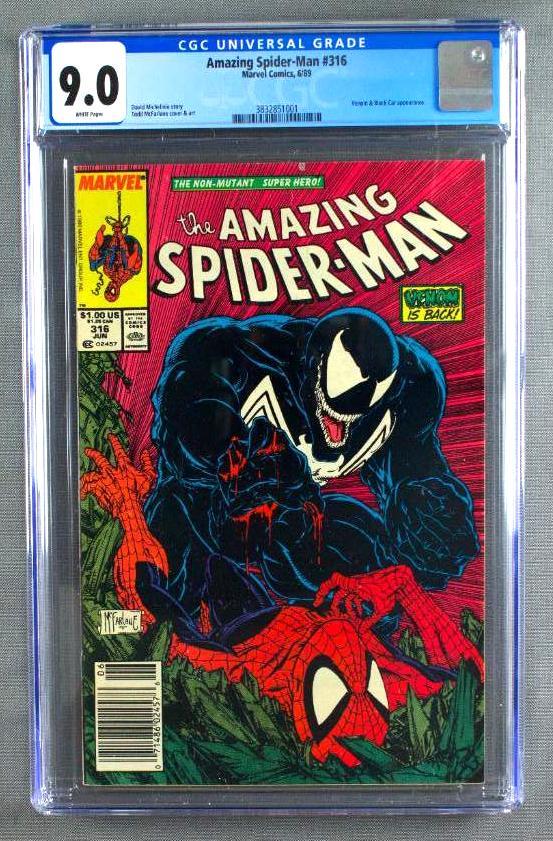 CGC Graded Marvel Comics Amazing Spider-Man No. 316 (1 of 7)