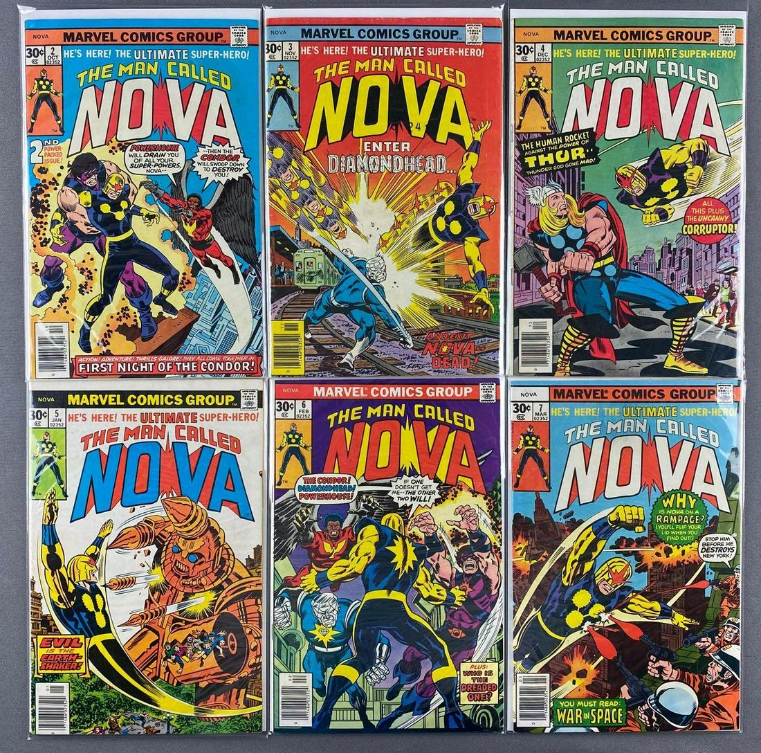 Group of 6 Marvel Comics Nova Comic Books (1 of 5)