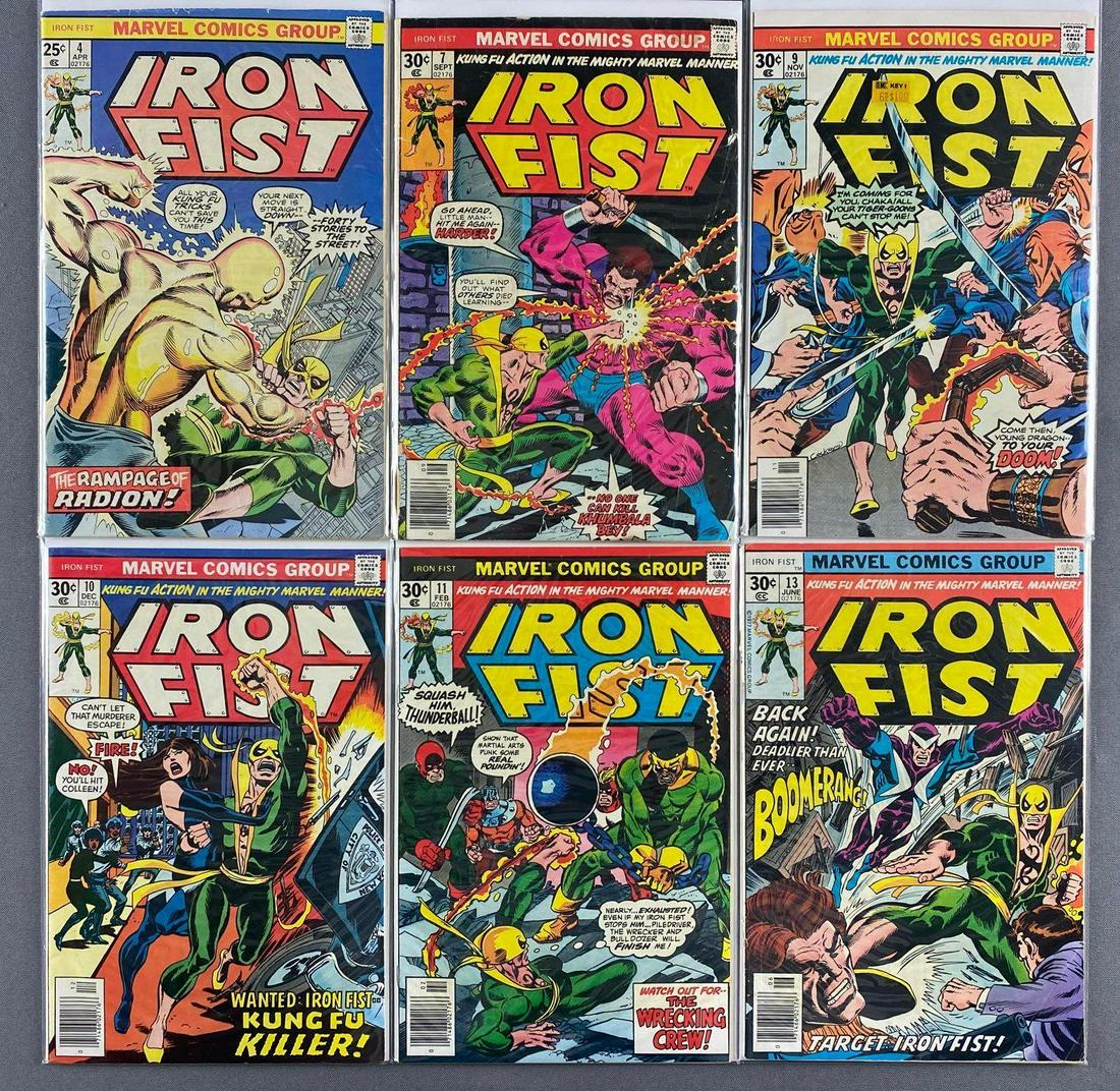Group of 6 Marvel Comics Iron Fist Comic Books (1 of 3)