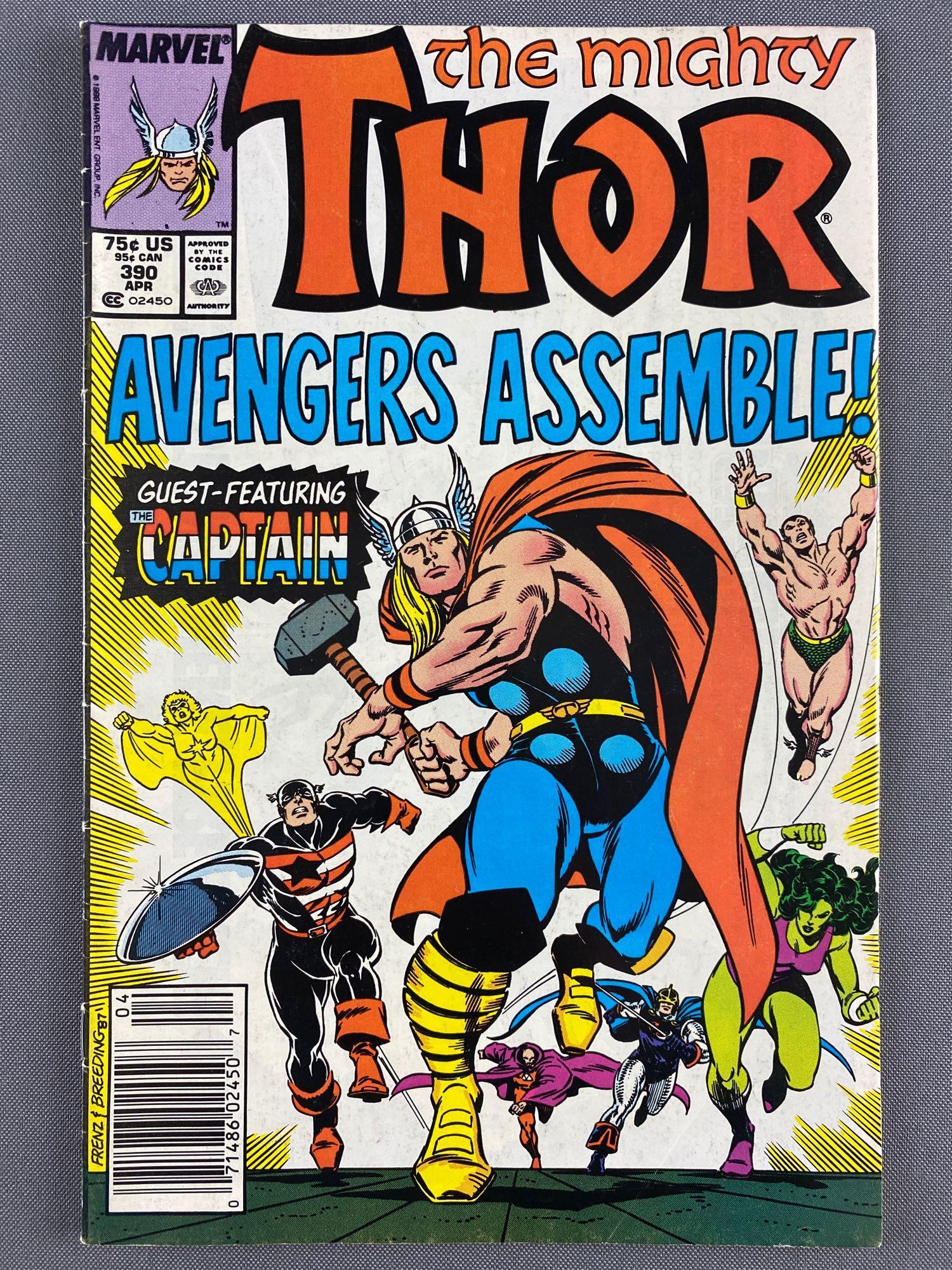 Marvel Comics Thor No. 390 Comic Book (1 of 8)